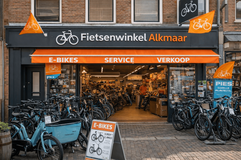 Fietsenwinkels in Alkmaar