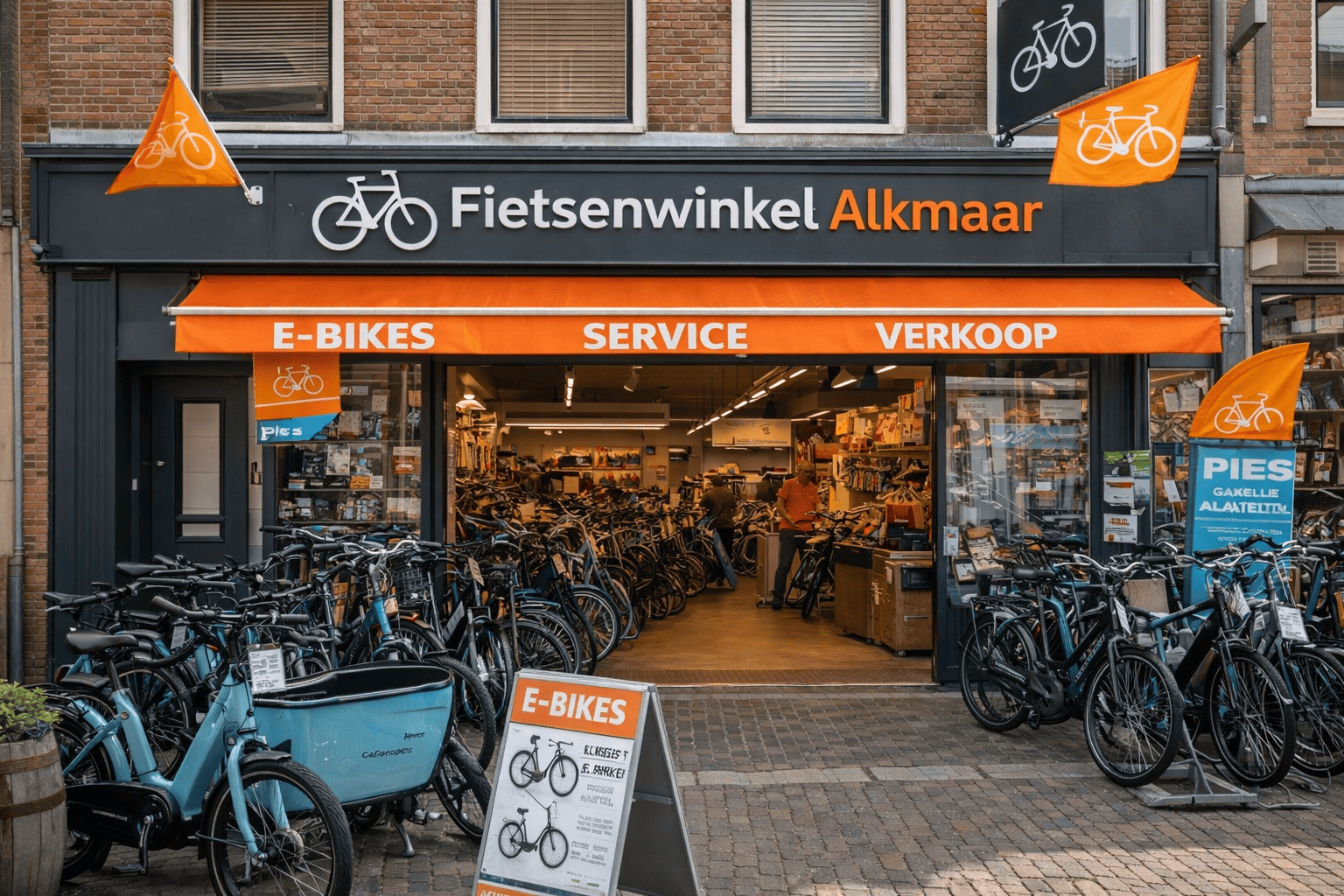 Fietsenwinkels in Alkmaar