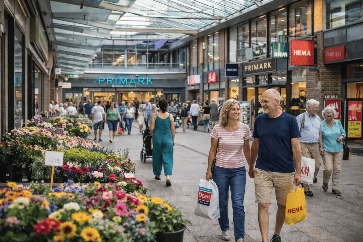 Winkelcentrum in Alkmaar